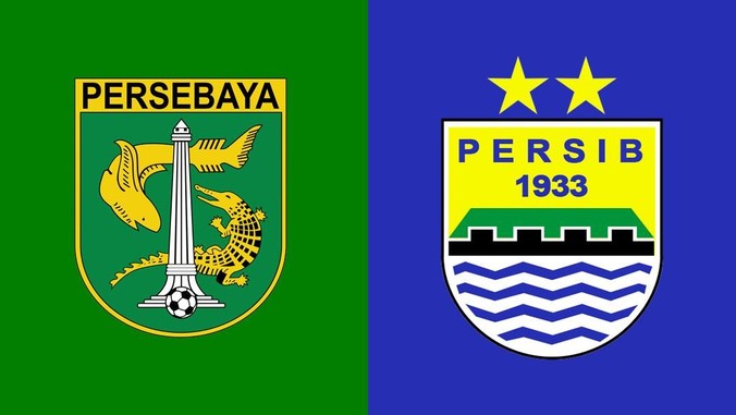 Update Babak Pertama Persebaya vs Persib: Maung Bandung unggul dari Bajul Ijo, Skor Sementara 1-2