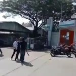 Peristiwa bentrok antara dua kelompok pemuda di Majalaya, Kabupaten Bandung. (Istimewa)