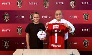 Bali United jalin kerja sama dengan PINTU. Menggandeng Platform Cryptocurrency Terkemuka di Indonesia sebagai Sponsor Terbaru