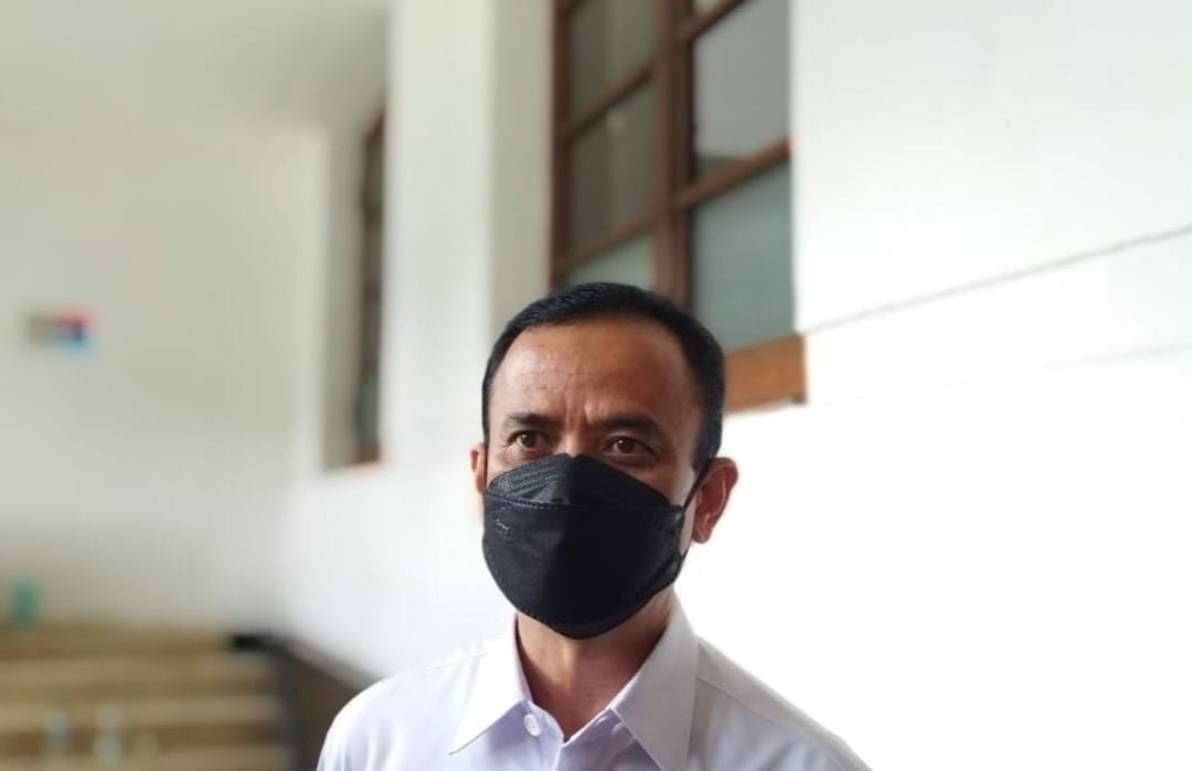 Ketua Satuan Tugas (Satgas) Covid-19 Kota Bandung Asep Gufron. (Arvi/Jabar Ekspres)