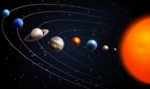 Ilustrasi fenomena planet sejajar (freepik)