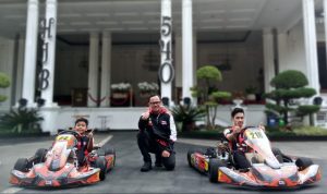 2 Atlet Gokart Asal Kota Bogor Berlaga di Kejuaraan Internasional