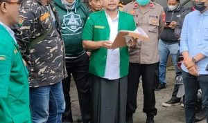 GP Ansor Kota Bandung geruduk Holywings. (Istimewa)