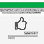Link Pengumuman UMPTKIN 2022, Lengkap dengan Jadwal Tahapan Seleksi