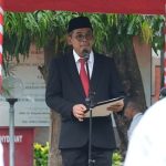 Dirjen Pajak Suryo Utomo memimpin upacara Hari Pajak di Gedung Keuangan Negara Provinsi Bali