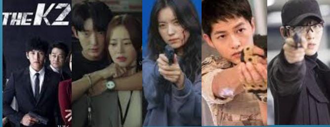 Rekomendasi lima drama korea dengan genre action yang romantis.