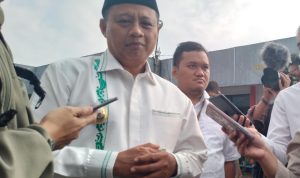 Wakil Gubernur (Wagub) Jawa Barat (Jabar), Uu Ruzhanul Ulum saat ditemui di Pasar Sehat Sabilulungan Cicalengka, Kabupaten Bandung. (Yanuar/Jabar Ekseres)