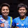 Pasangan ganda putri Indonesia apriani dan Siti fadia yang berhasil masuk partai final Malaysia Open 2022
