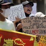 Krisis ekonomi, Warga Sri Lanka unjuk rasa menuntut Presiden Gotabaya Rajapaksa mundur.-Istimewa-