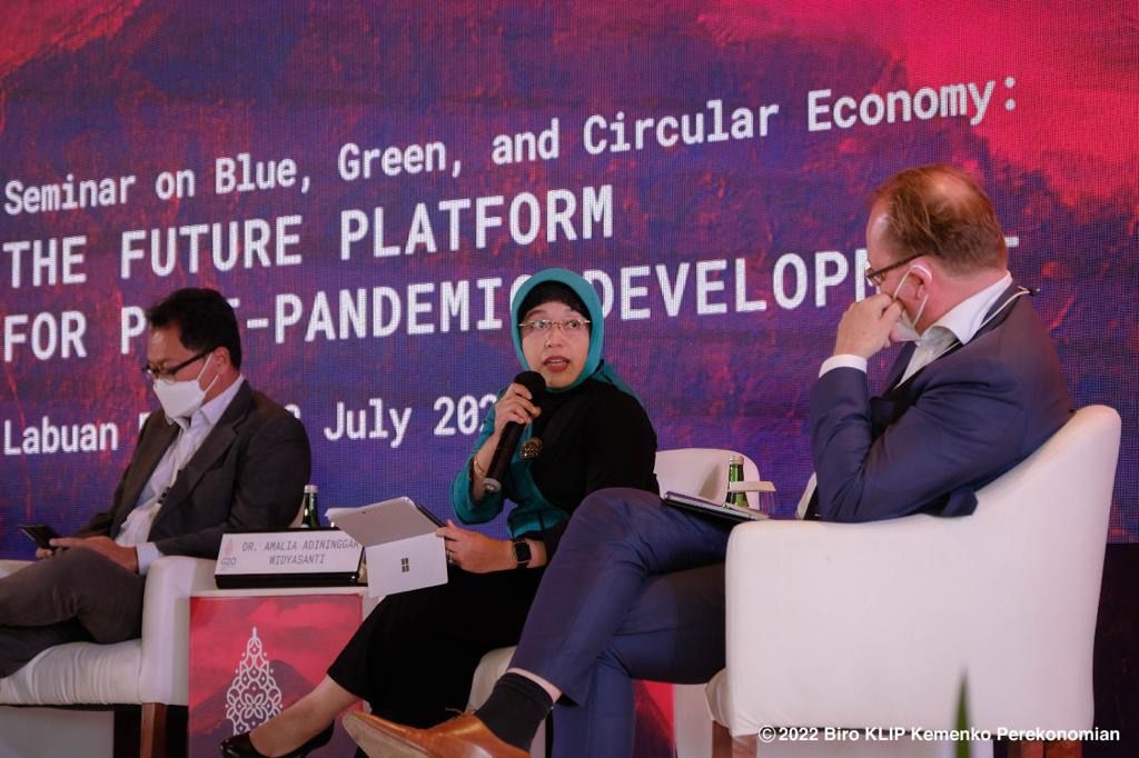 Menteri Koordinator Bidang Perekonomian Airlangga Hartarto mengatakan, adanya isu perbaikan lingkungan global memiliki potensi ekonomi