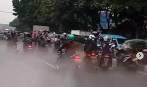 Kabut Gas CO2 Penuhi Jalan Cimoene Tangerang, Polisi Beri Penjelasan