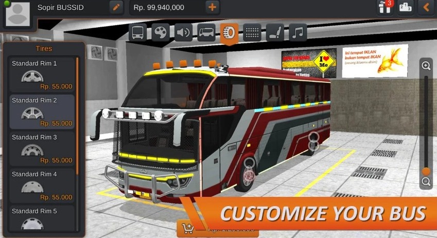 Link Download Bus Simulator Indonesia MOD APK v3.6.1 Unlimited Money dan Bensin