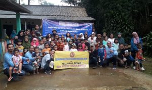 Jamah Warga Terisolir Pasca Banjir Bandang, PB Inspira-JMI Bogor Raya Sebar Bantuan dari Kapolri