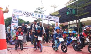 100 Pembalap Cilik Meriahkan Hari Anak Nasional di Polresta Bogor