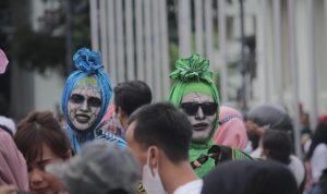 Mulai Ramai Kunjungan, Cosplayer di Jalan Asia Afrika Aman Pendapatan