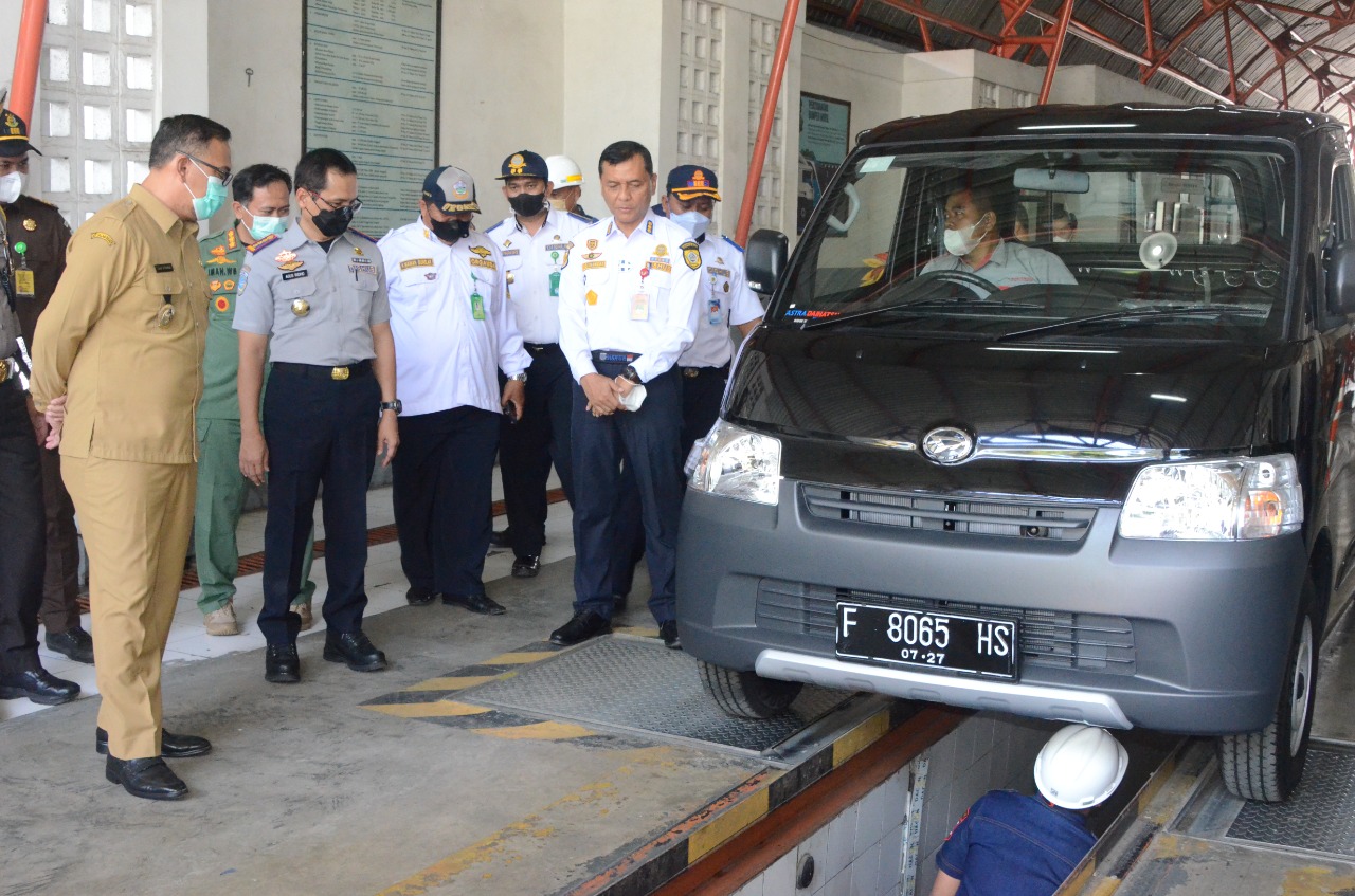 Dishub Kabupaten Bogor Jadi Pilot Project Layanan Uji Kendaraan Melalui Smartcard Berbasis RFID