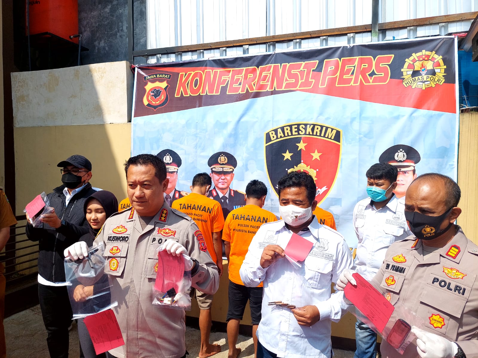 4 Pelaku Spesialis Pencurian Mobil Asal Cianjur Berhasil Diringkus Polresta Bandung
