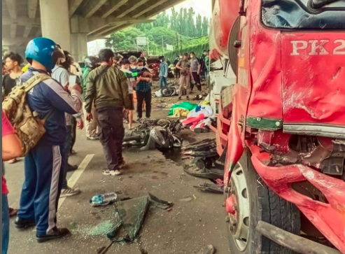 Daftar Nama Korban Kecelakaan Maut Truk Tangki Pertamina di Cibubur