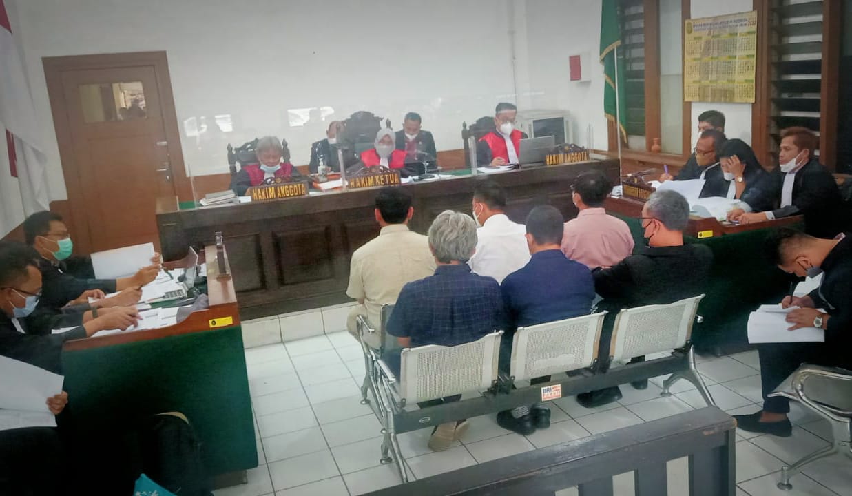 Suasana sidang lanjutan kasus Bupati Bogor non aktif Ade Yasin di Pengadilan Negeri (PN) Tipikor Bandung, Rabu (10/08). (Yudha Prananda / Istimewa)