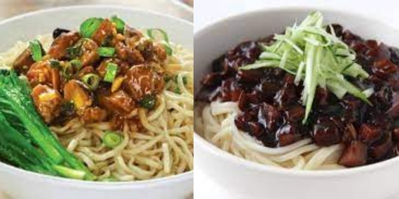 Mie Ayam, salah satu makanan Indonesia yang mirip dengan makanan Korea Jajangmeon.