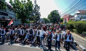 Ilustrasi pelaksanaan 3 menit untuk Indonesia di Bandung tahun lalu. Foto: Diskominfo Kota Bandung.