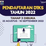 pendaftaran dtks 2022