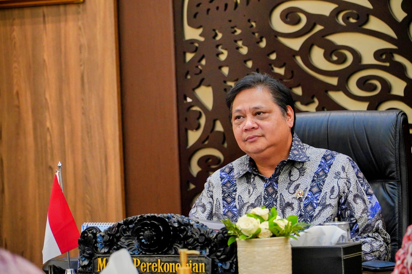 Airlangga Hartarto mengakui, meski kondisi perekonomian tertekan, perlahan tapi pasti kondisi perekonomian Indonesia bangkit kembali.