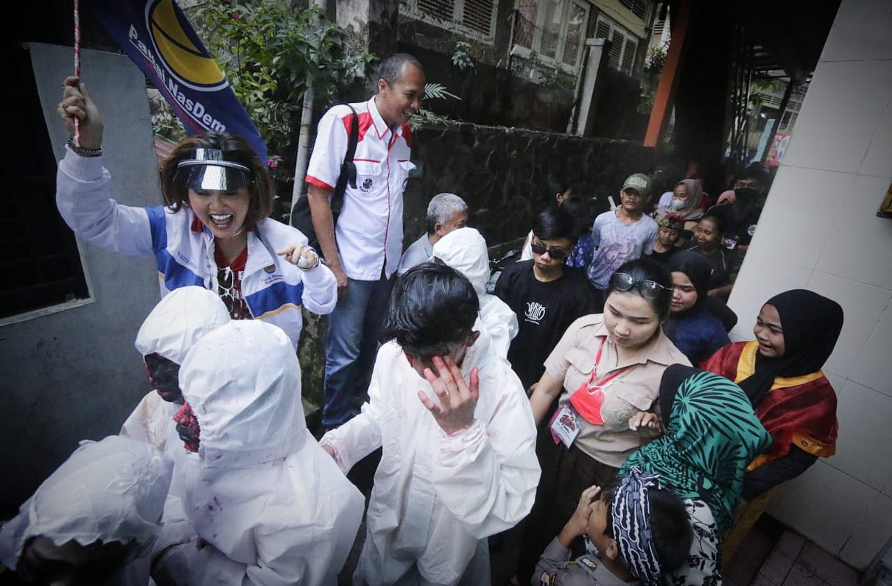 Semarak Rayakan Hari Kemerdekaan, Warga Bogor Gelar Karnaval di Gang Sempit