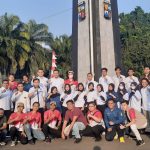 Bentuk Penghargaan Jasa Pahlawan, Para Pengusaha Muda ini Ikuti Upacara di Tugu Kujang