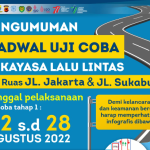 Uji Coba Rekayasa Lalin, Daftar Jalan yang Ditutup 22-28 Agustus di Bandung