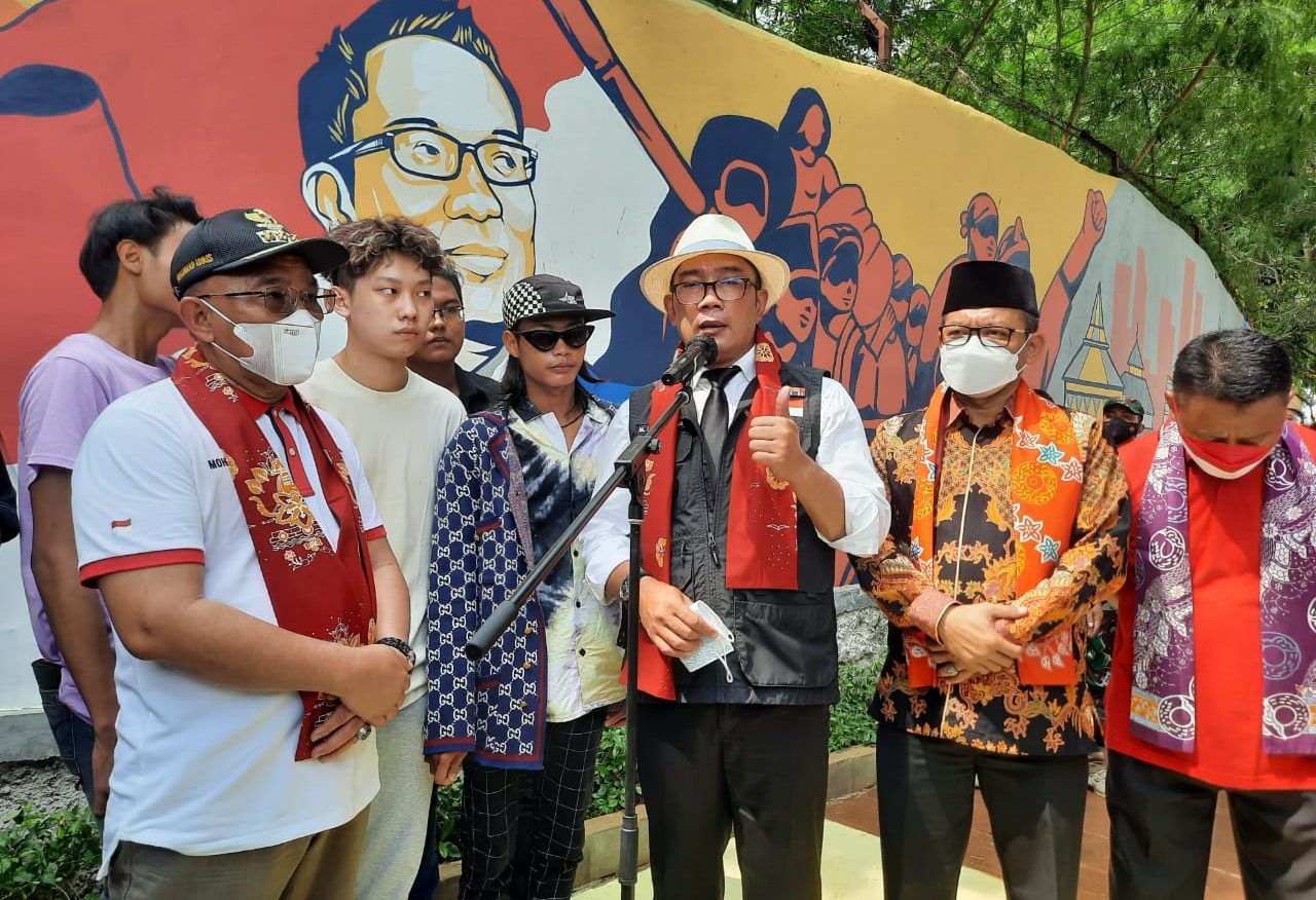 Ridwan Kamil Gandeng Bonge Citayam dalam Peresmian Situ Rawa Kalong