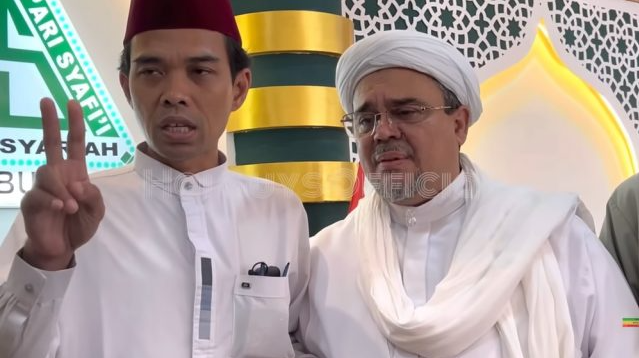 Ustad Abdul Somad Bertemu Habib Rizieq Shihab, Hingga Sentil Bisnis Gelap Perjudian 303, UAS: HRS Dimusuhi Pebisnis Gelap