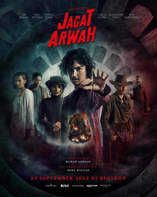 Nonton film Jagat Arwah, Segera tayang di bioskop. ( Foto: Visinema Pictures)