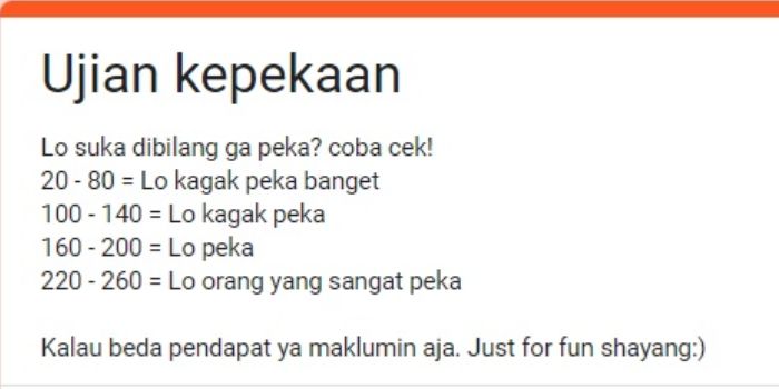 ujian kepekaan