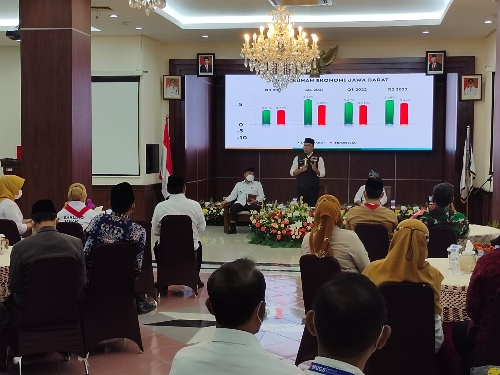 Gubernur Jabar Ridwan Kamil ajak tokoh agama dan masyarakat menjaga kondusivitas jelang Pemilu Serentak 2024. (Erwin Mintara D. Yasa/Jabar Ekspres)