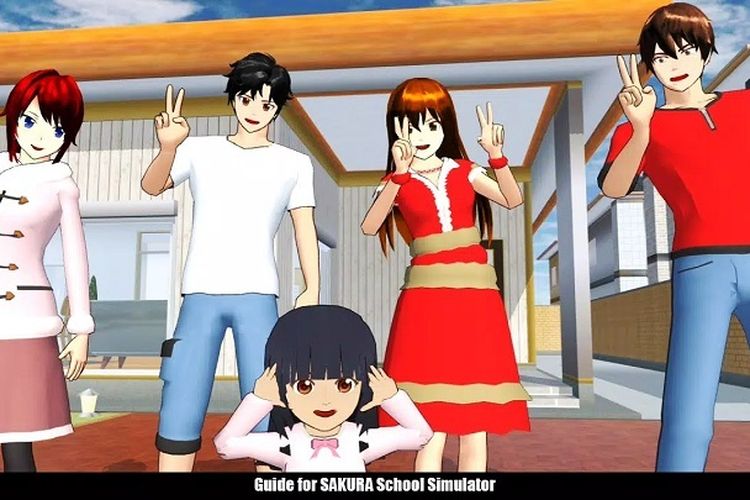 pose sakura school simulator