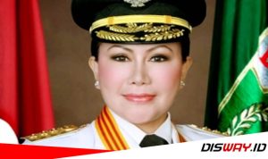 Mantan Gubernur Banten Ratu Atut Chosiyah yang masuk kedalam daftar nama 23 koruptor bebas bersyarat. (Foto.Dok-Disway.id)