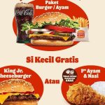 Promo Burger king Selama September 2022, Gratis 1 Menu Hingga Potongan 50 Persen!