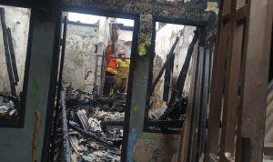 Kebakaran Hanguskan Dua Rumah di Kampung Sudimampir Padalarang, Satu Orang Meninggal