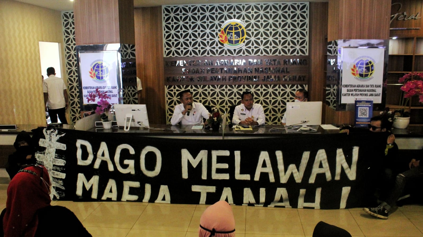 Indikasi Mafia Tanah, Warga Dago Elos Kembali Datangi Kantor ATR/BPN Kota Bandung