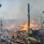 Kebakaran Hebat Melahap Empat Rumah di Cikalongwetan Bandung Barat
