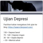 LINK Tes Ujian Depresi Update September 2022 GRATIS, Ketahui di Sini dan Segera Sembuhkan!