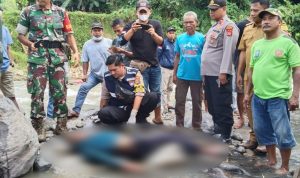 Warga Cigudeg Bogor Digegerkan Penemuan Jasad Pria di Bantaran Sungai Cidurian