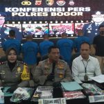 Polres Bogor Amankan 5 Tersangka Pencurian di Indomaret Bogor
