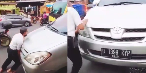 Viral Polisi Ngotot Parkir Mobil Sembarangan dan Ribut dengan Pak RT, Mahfud MD Buka Suara