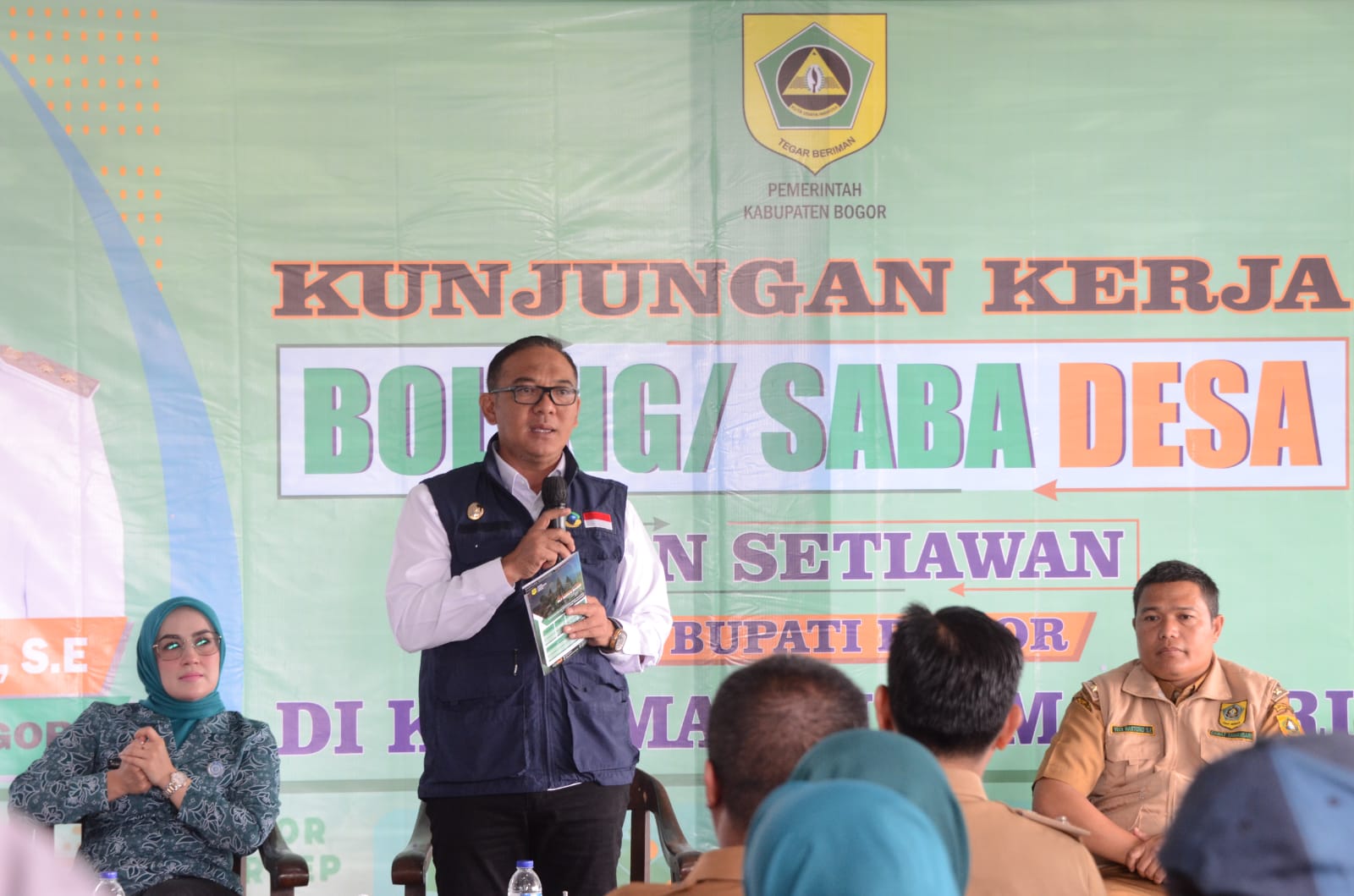 Dana Samisade Cair Dalam Waktu Dekat, PLT Bupati Bogor Tinjau Program Pembangunan Infrastruktur