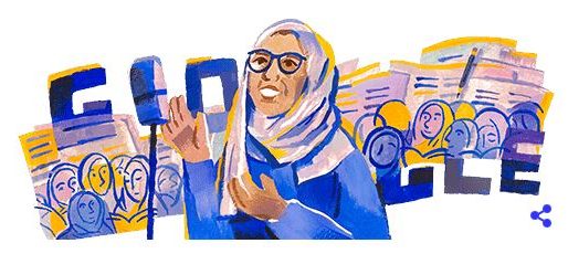 Rasuna Said jadi Tema Google Doodle Hari Ini, Siapa Dia?