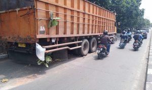 Kecelakaan Tunggal di Jalan Raya Soekarno Hatta Renggut 1 Nyawa, Supir Truk Mengaku Hampir Dibakar
