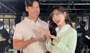 Foto Kebersamaan Chicco Jerikho bersama Kim Se Jeong yang diunggah di Instagram karena keduanya akan main drakor bareng. (instagram @clean_0828)