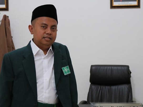 Ketua Yayasan Universitas Islam Nusantara (Uninus) KH Hasan Nuri Hidayatullah